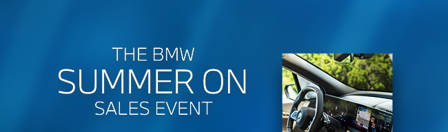 The BMW Summer On Sales Event
