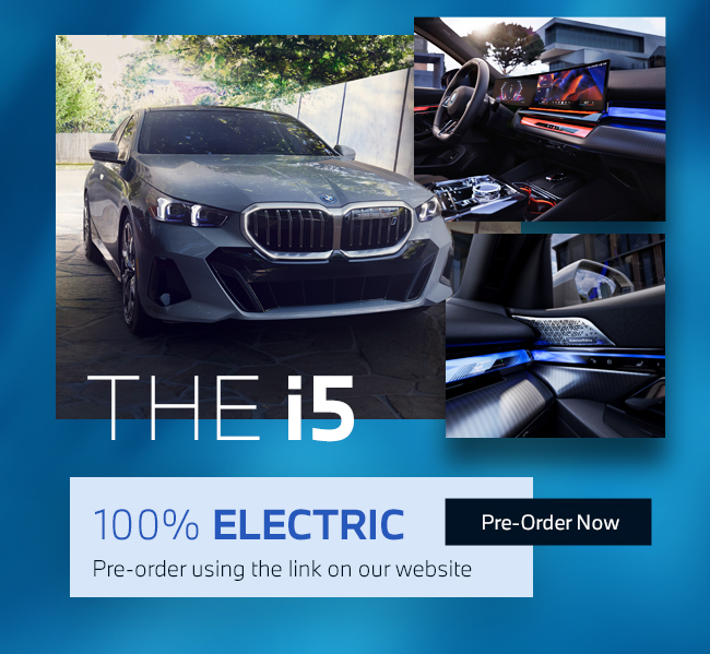 The i5 100% Electric Pre-order using the link on our website