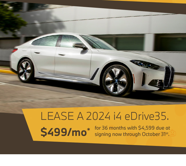 Lease a 2024 i4 eDrive35.