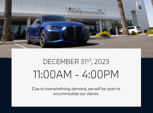 December 31st, 2023 11AM-4PM 