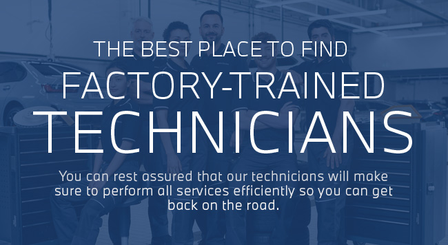 The best place to find Factory Trained Technicians 
