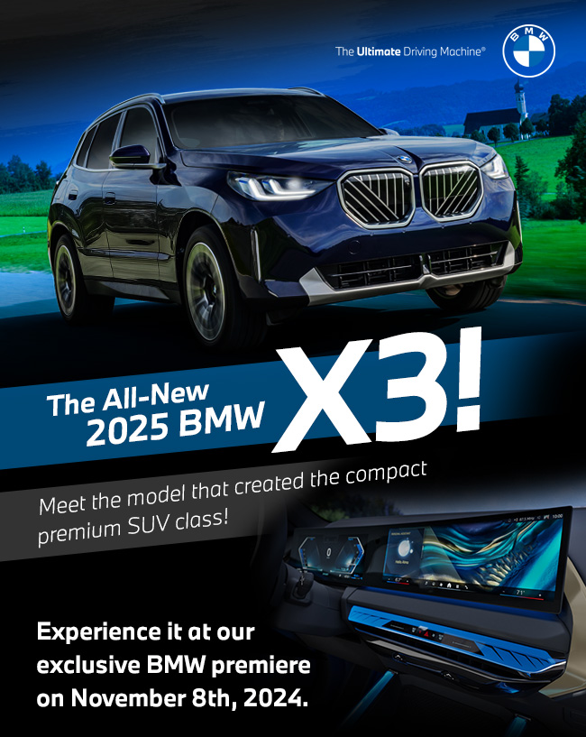 The all-new 2025 X3