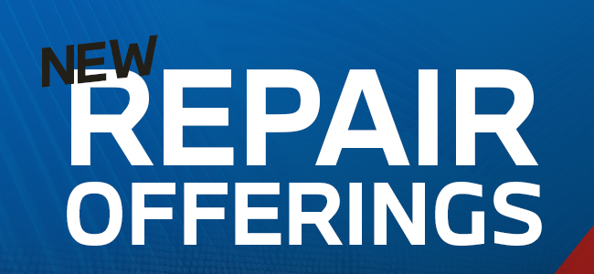 New Repair Offerings