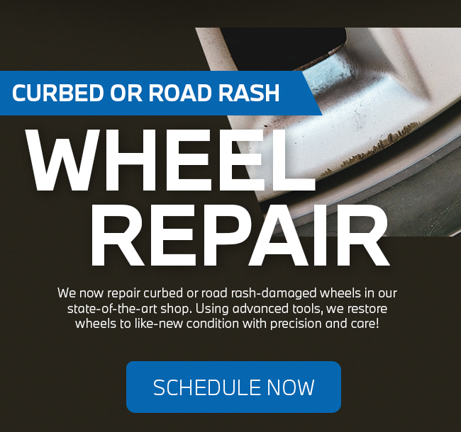 Curbed or Road Rash Wheel Repair