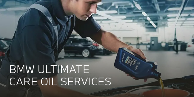 BMW Ultimate Care Oil Services