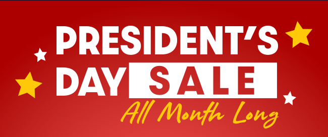 Presidents Day Sale