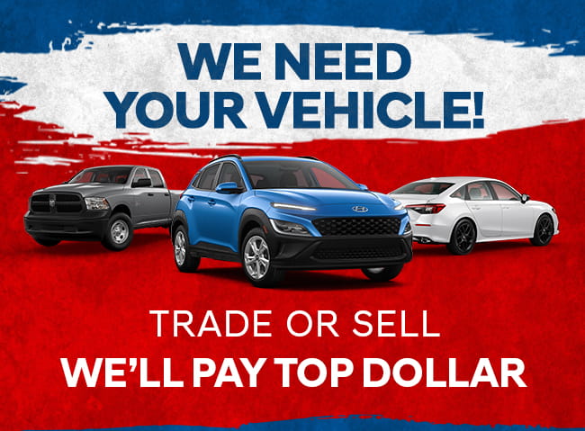 We Need Your Vehicle!