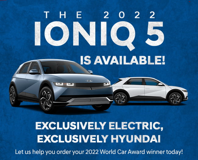 Ioniq 5 is Available
