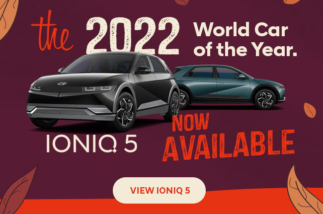 The 2022 World Car of the Year, IONIQ 5 Now Available