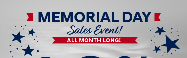 Memorial Day Sales Event