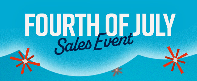 Fourth Of July Sales Event