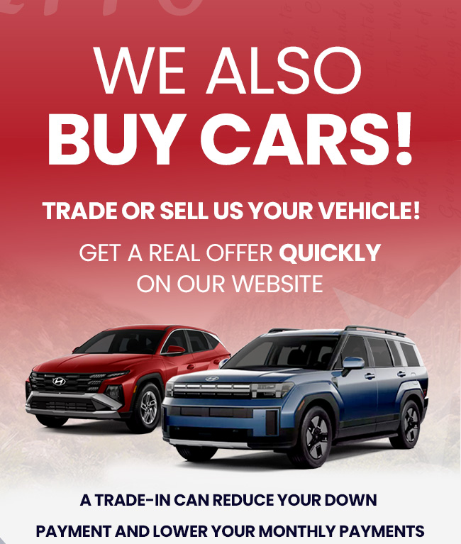 We Also Buy Cars!