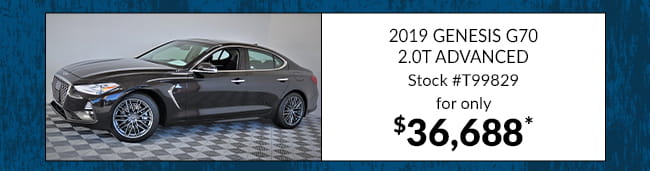 2019 Genesis G70