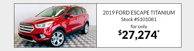 2019 Ford Escape Titanium
