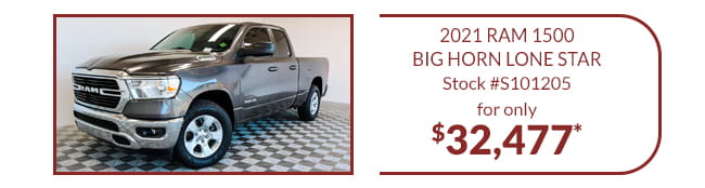 2021 Ram 1500 Big Horn Lone Star