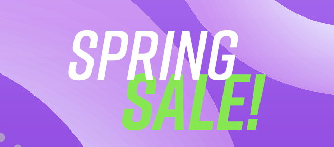 Spring Sale!
