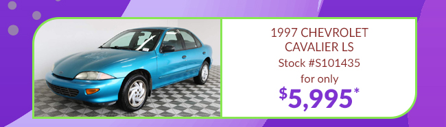 1997 Chevrolet Cavalier LS for $5,995*