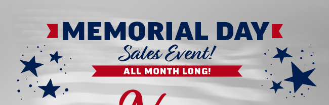 Memorial Day Sales Event