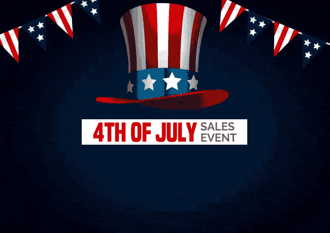 4th of July Sales Event