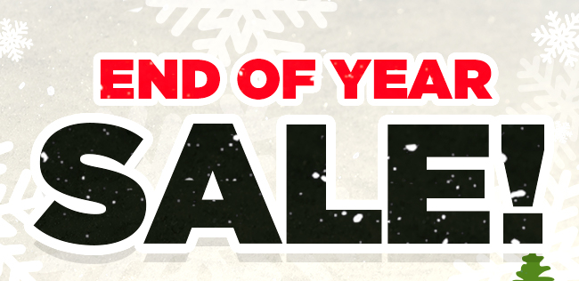 End of Year Sale!