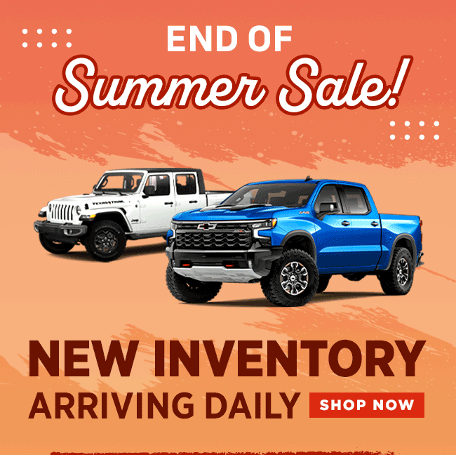 New inventory daily