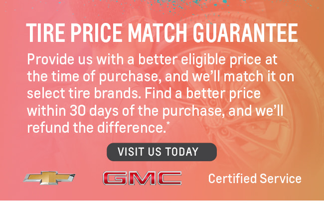 Tire Price Match Guarantee