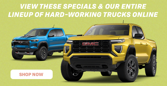 View these specials and our entire lineup of hard-working trucks online