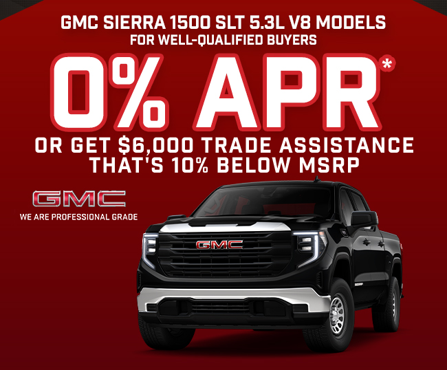 0% APR GMC