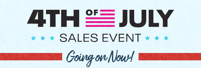 4th of July Sales Event