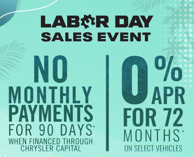 Labor Day Sales Event