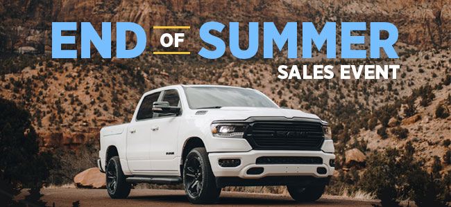 End of Summer Sales Event