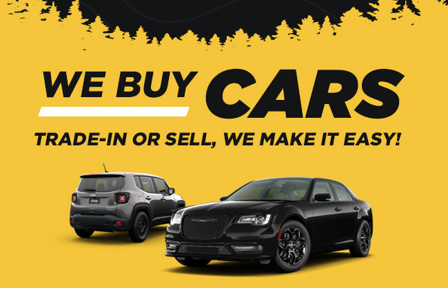 We Buy Cars Trade-in or Sell, We Make It Easy!