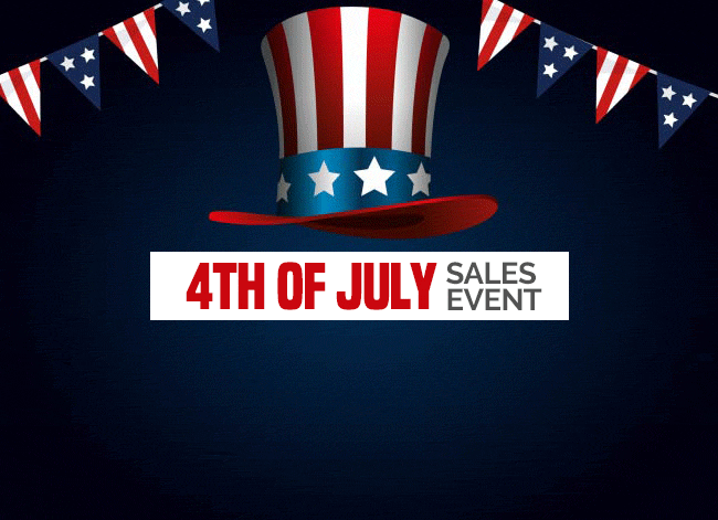 4th of July Sales Event