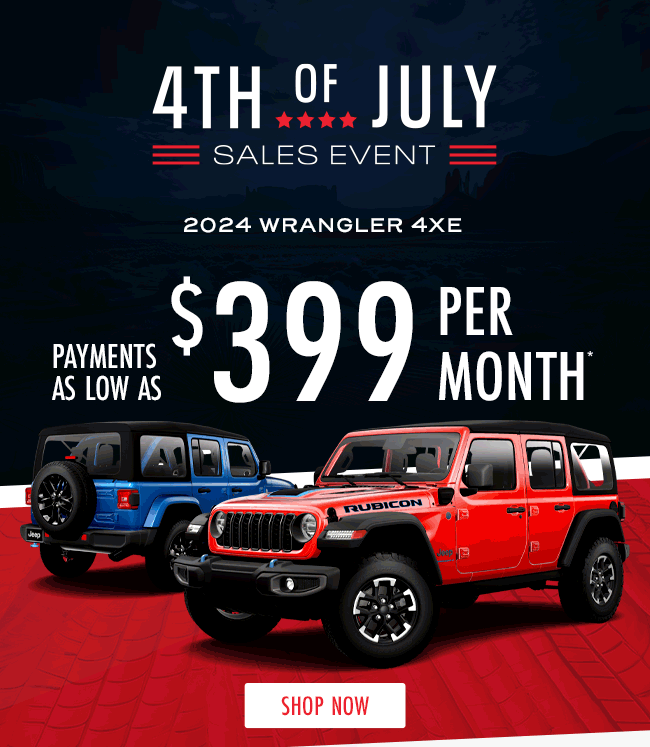 4th of July Sales Event | Rotating Offers
