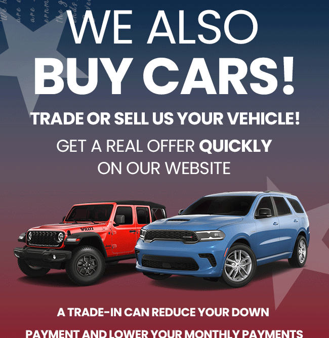 We Buy Cars!