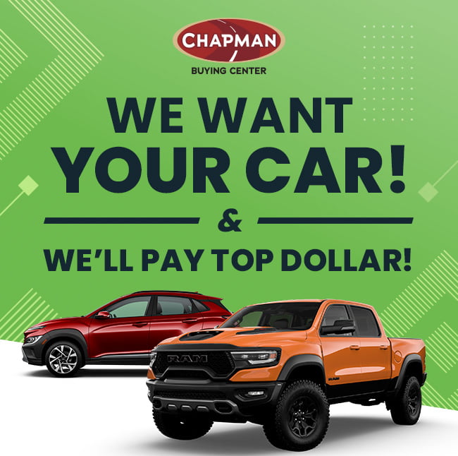 We Want Your Car!