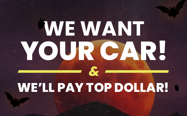 We want your car