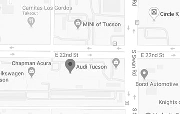 Local map around Audi Tucson