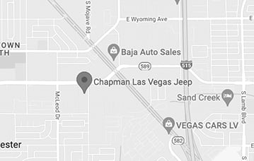 Local map around Chapman Las Vegas Jeep