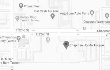 Local map around Chapman Honda