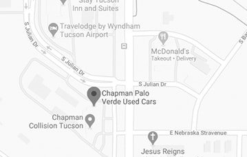 Local map around Palo Verde Used Cars