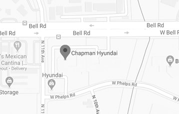 Local map around Chapman Hyundai Phoenix