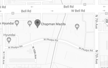 Local map around Chapman Mazda