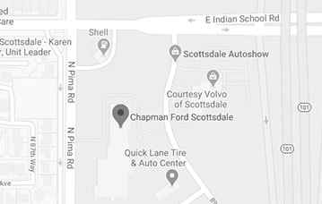 Local map around Chapman Ford