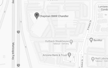 Local map around Chapman BMW Chandler