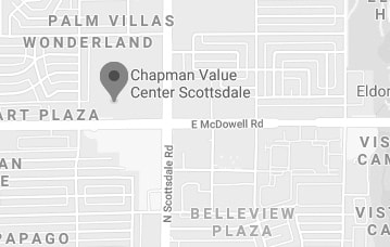 Local map around Chapman Value Scottsdale