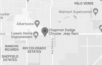 Local map around Chapman Dodge Chrysler Jeep Ram Yuma